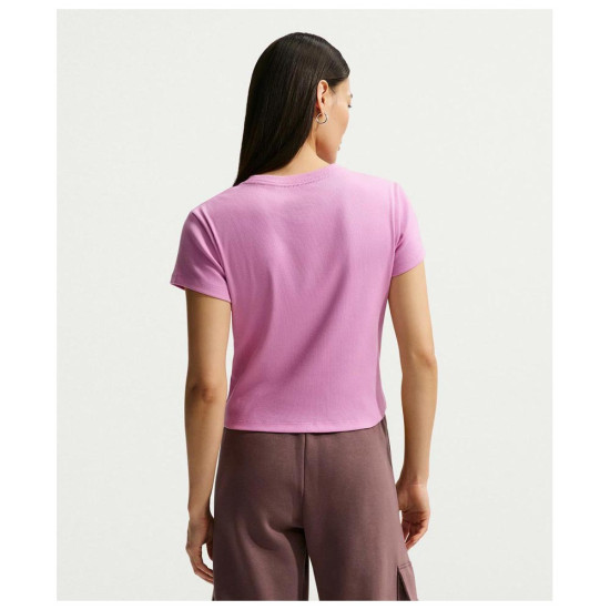 Nike Γυναικεία κοντομάνικη μπλούζα Sportswear Tight Ribbed T-Shirt